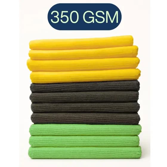 Pano de Microfibra 60x40 Grosso Automotivo 350gsm POWER CLEAN