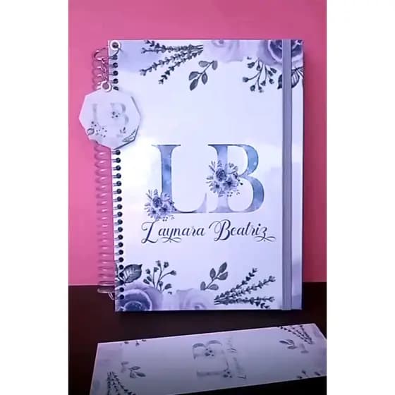 🌸 CADERNETA DE VACINÃO PERSONALIZADA 🌸 Com nome | Bolso | Elastico | Chaveiro | Marca pagina