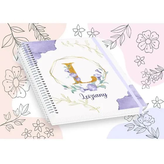 Kit 11 Agendas Permanente Personalizada 2026 Com Nome ou Logo Na Capa Varios Temas Escolha o Seu