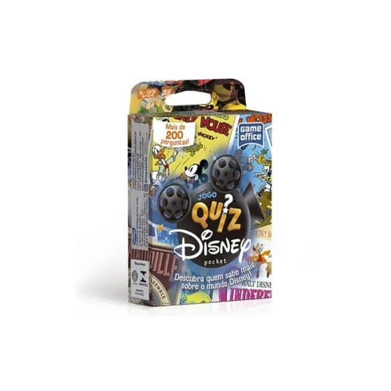 QUIZ DA DISNEY PERFIL POCKET TOYSTER BRINQUEDO INFANTIL CARTAS 200 PERGUNTAS RESPOSTAS MUNDO
