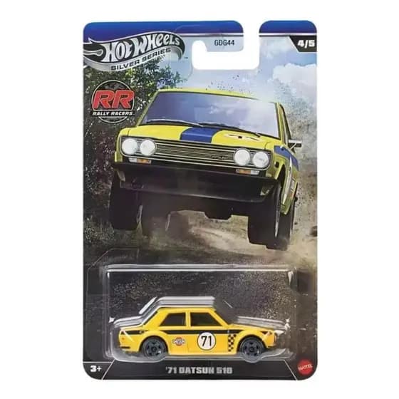 Hot Wheels 71 Datsun 510 1/64 Mattel Jkx64