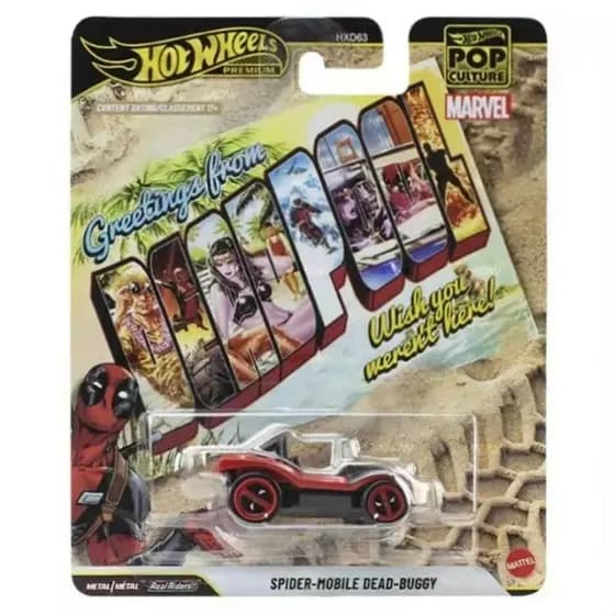 Hot Wheels Spider-mobile Dead Buggy Pop Culture 1:64 Jhx06