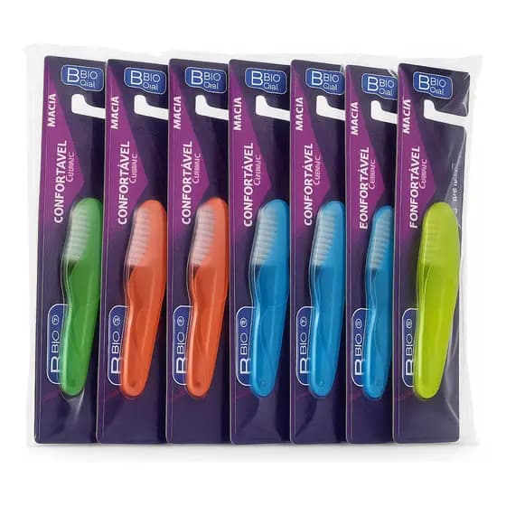 Kit 12 Escova De Dente Dobrável Portáteis Para Bolsa Viagem