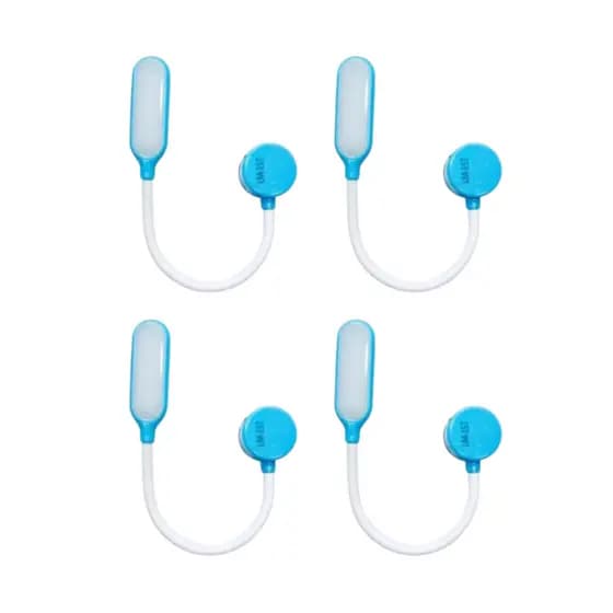 Kit 4 Luminária Lâmpada Led Touch Haste Flexível Maquina Costura
