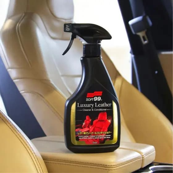Luxury Leather Soft99 Hidratante de Couro e Limpa Couro Automotivo 500ml