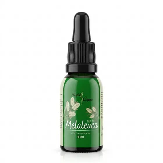 Óleo Essencial Melaleuca Tea Tree 30ml 100% Puro Natural Aromaterapia