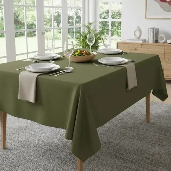 Toalha De Mesa Retangular 6 Lugares Tecido Oxford Promoção Hoje