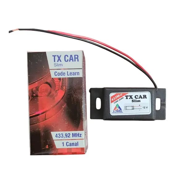 Controle Portão Eletrônico Farol Tx Car Garen, Rcg 433mhz - H-Tronic