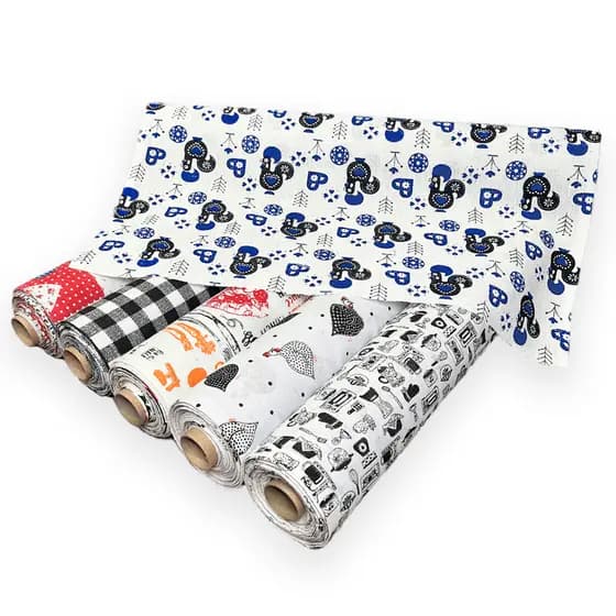 Tecido Pano de Prato Prime Estampado Rolo com 10 Metros