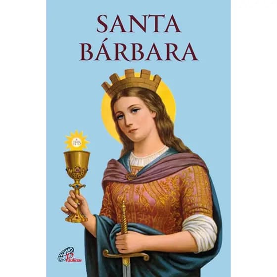 Livro Santa Bárbara - Religião Devocionarios