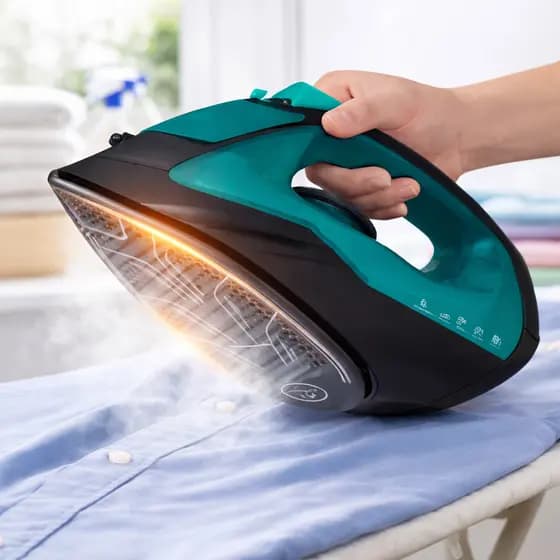 Ferro de Passar Roupas Vapor Contínuo Alta Potência para Algodão Linho Seda e Poliéster 110V 220V ON-PR908