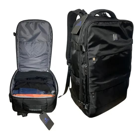Mochila Viagem Feminina Masculinas Multifuncional Reforçada Impermeável Expansível Mochila Notebook
