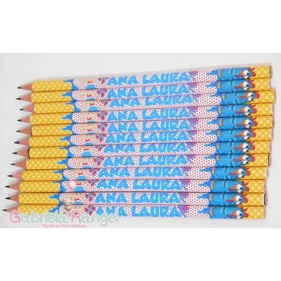 Lapis escolar personalizado, faço qualquer tema