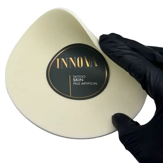 pele artificial de treino de tatuagem silicone 15cm 3mm INNOVA