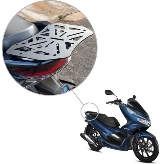 SUPORTE DE BAGAGEIRO BAULETO BAU PCX TODOS OS ANOS