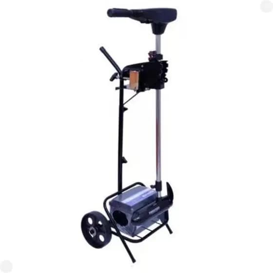 CARRINHO PARA MOTOR ELÉTRICO COM SUPORTE PARA BATERIA