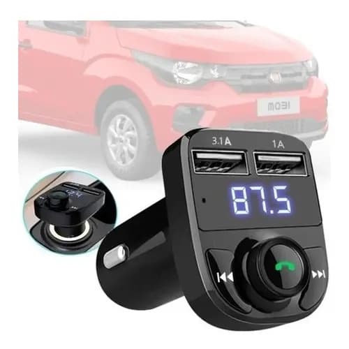Adaptador Bluetooth Conversor Fm Universal Fiat Argo