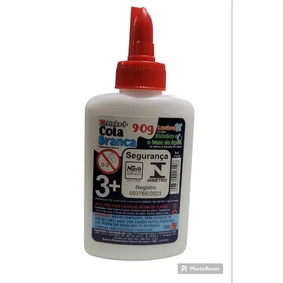 COLA BRANCA ESCOLAR 90 GR CAIXA COM 1 UNIDAE MAKE +