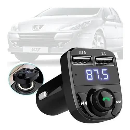Adaptador Bluetooth Conversor Fm Universal Peugeot 307
