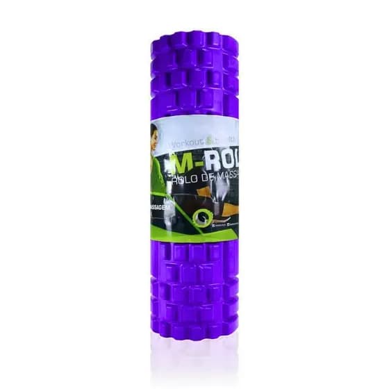 ROLO DE MASSAGEM LIBERAÇÃO MIOFASCIAL MBFIT 45CM LILÁS