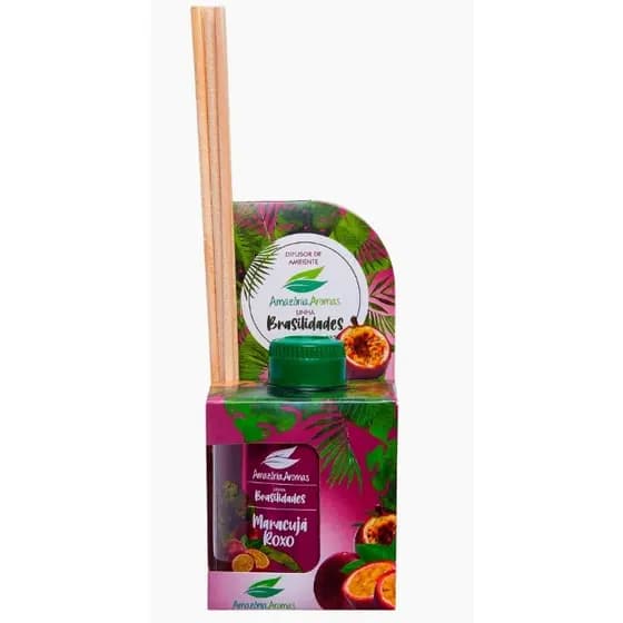 Difusor Brasilidades Amazônia Aromas 270ml Maracujá Roxo