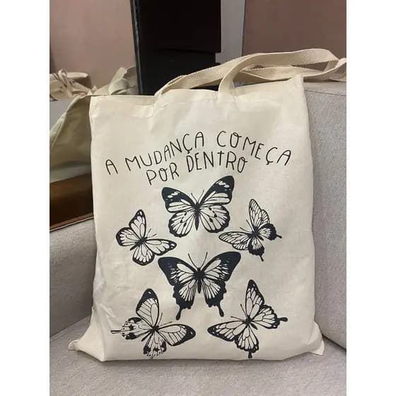 Ecobag borboleta, bolsa butterfly sacola ecológica,escola,faculdade, curso,personalizado,brinde,praia,moda,brinde,