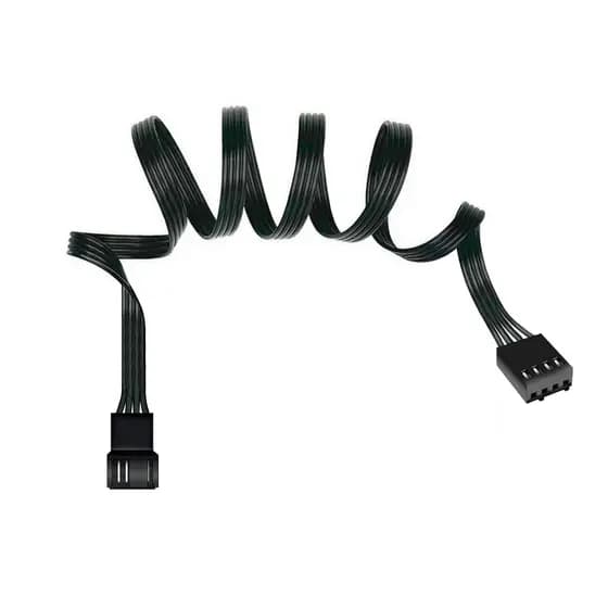 Cabo Extensor Fans Cooler 3 e 4 Pinos PWM 25cm