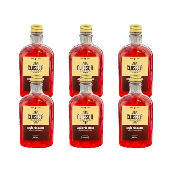 kIT 6x Loção pós barba classe a 240ml