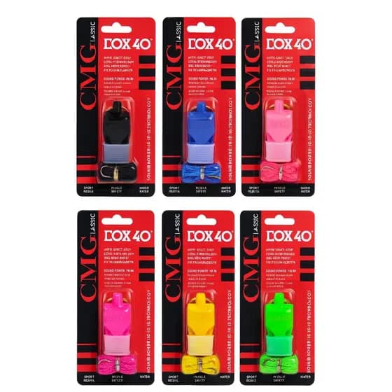 Apito Fox 40 Classic Original Made in Canada 115 Decibéis Profissional Oficial Todas as Cores no Brasil