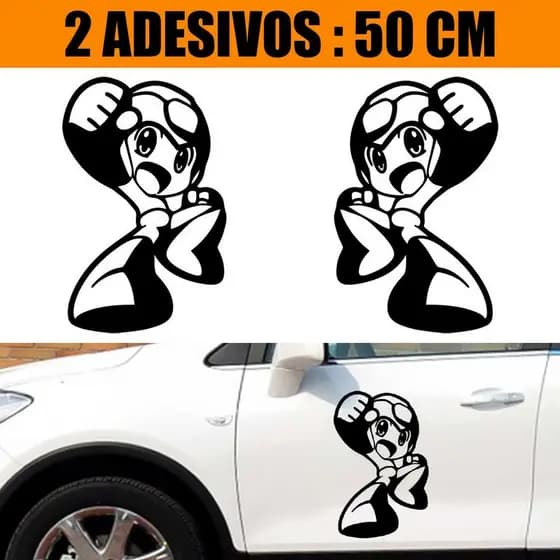 Kit Adesivos Carro Caminhão 2 Lados - Mega Game Arte