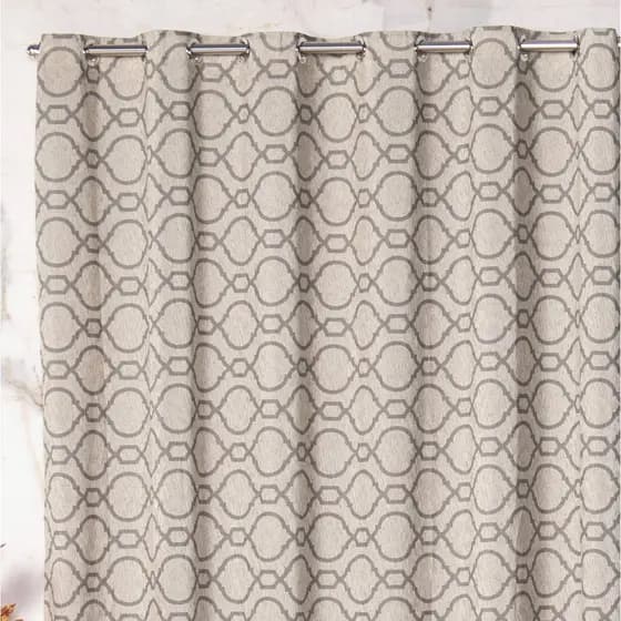 Cortina Capri Rustica Quarto e Sala Estampada 4m x 2,70m