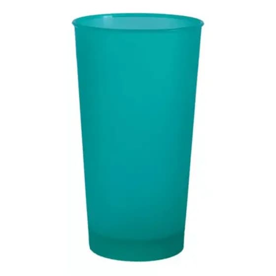 Kit 40 Copos Ecológicos Pp 400ml - Super Resistentes - Várias Cores