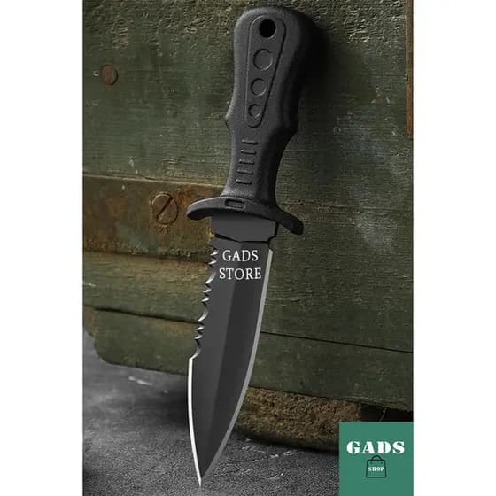 Mini Faca Tática Punhal de Bota e Pescoço Militar
