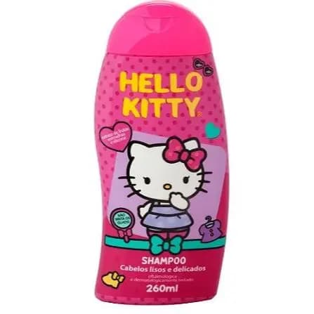 Shampoo Hello Kitty Lisos e Delicados 260ml infantil cia da natureza