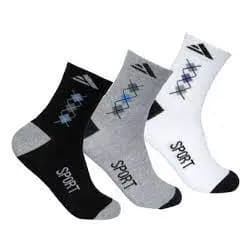 kit 12 Pares De Meias Adulto Cores Sortidas Cano Longo Atacado Revenda