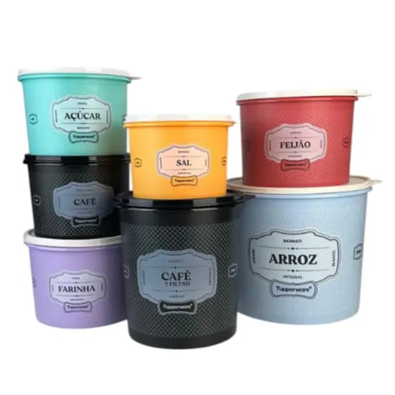Nova Linha Essences Tupperware - Visual Renovado Para Antiga Linha Bistrô