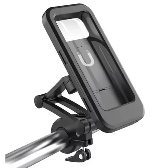 Suporte Case Capa Celular P Bike Moto Prova D'agua Magnetico