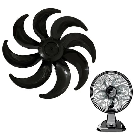 Hélice para Ventilador Wap Flow Turbo 40cm 8 Pas