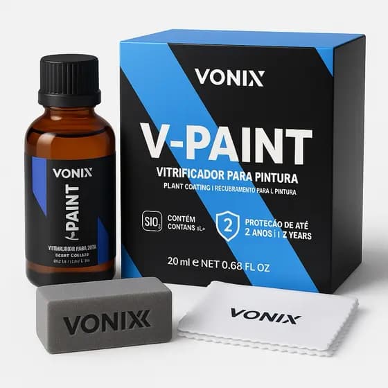 V-paint 20ml Vitrificador Premium com Proteção de Pintura 2 Anos Vonixx