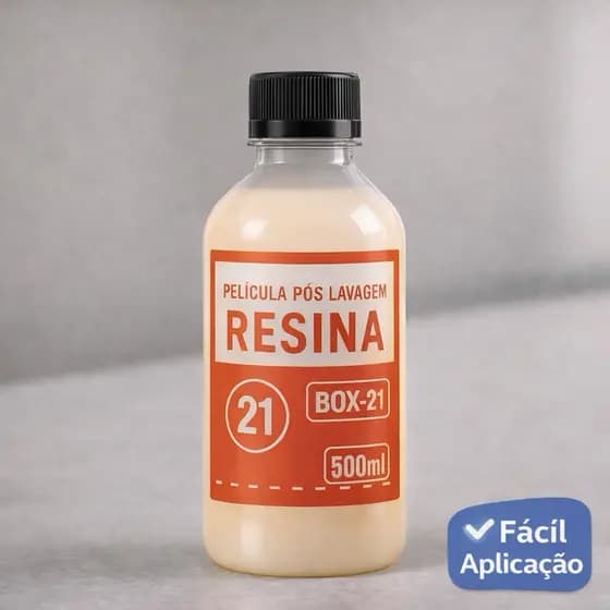 Resina Película Pós Lavagem Brilho Instantâneo Toque de Proteção