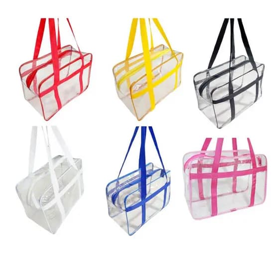Bolsa Transparente (praia Piscina Guardar Brinquedo Etc)