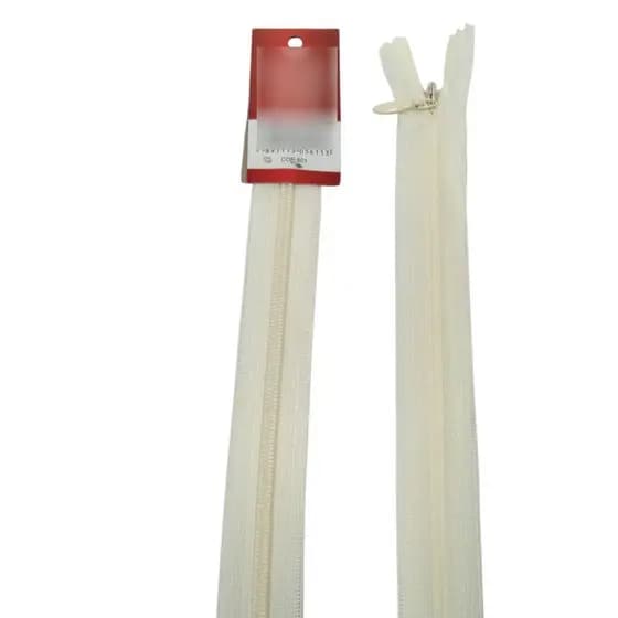 Zíper Nylon Invisível 30cm Circulo (unidade)
