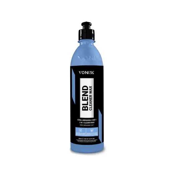 Blend Cleaner Wax Vonixx 500ml Cera 3 em 1 SiO2 Carnaúba