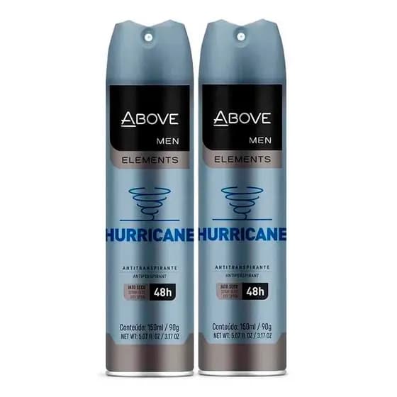 Desodorante Antitranspirante Above Men Hurricane 150ml 48h