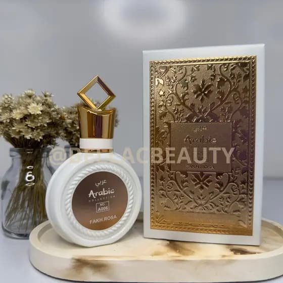PERFUME FEMININO ÁRABE ❤️🔥❤️🔥❤️🔥ARABIC COLLECTION 006 - FAKH ROSA - 25ml
