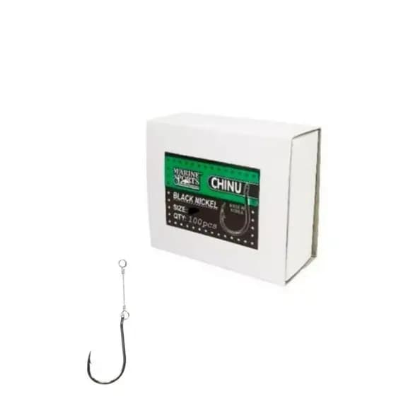Anzol Chinu Black Encastoado 4cm Pacu, piau, piauçu, piapara