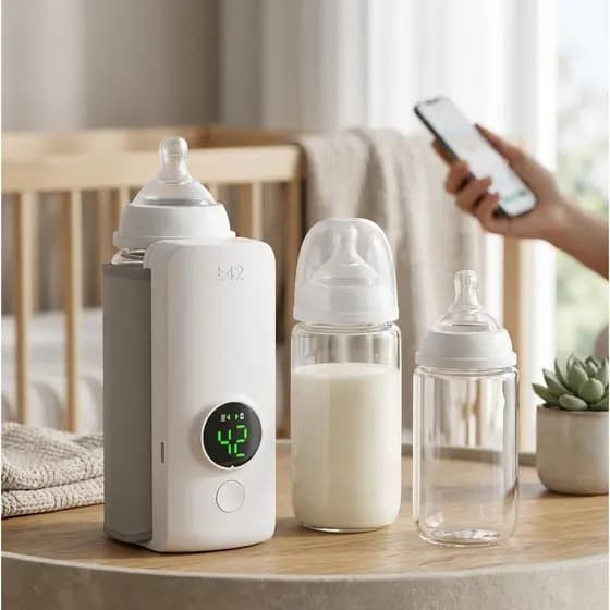 Aquecedor de Mamadeiras Portátil Sem Fio para Viagens e Passeios A Vida
