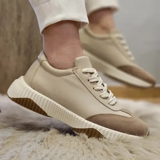 Tênis Feminino Estilo Casual Urbano Tumblr Com Solado Alti Antiderrapante E Palmilha Macia