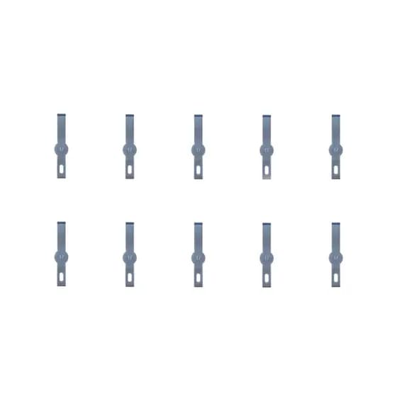 Refil De Lâminas Precisão Bisturi Modelo 17 Kit 10 Lâminas 03387