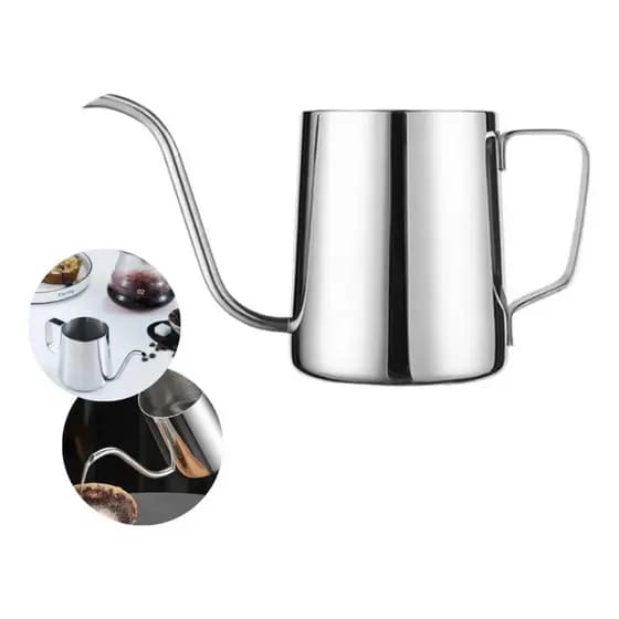 Chaleira Inox Bico De Ganso Jarra Pitcher Barista 350ml